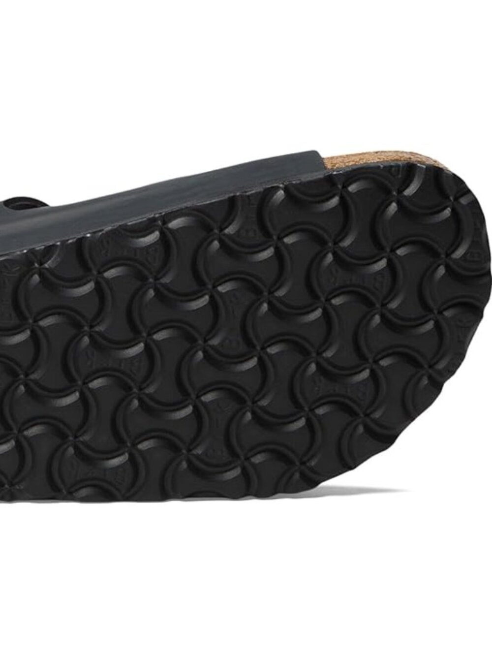 NEW Birkenstock ALMINA Exquiste Black Platform Slide Sandals 38 Womens 7 to 7.5 - Picture 3 of 4